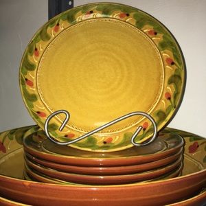 Williams Sonoma Handmade Authentic Italian pasta bowl dish 9”